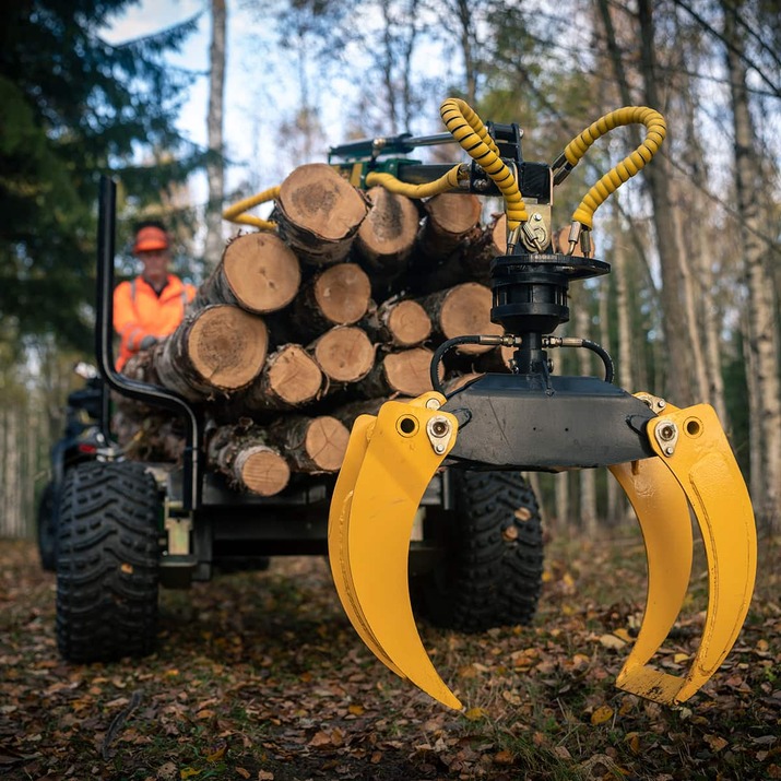 Forestry trailer ATV FT36D-2T