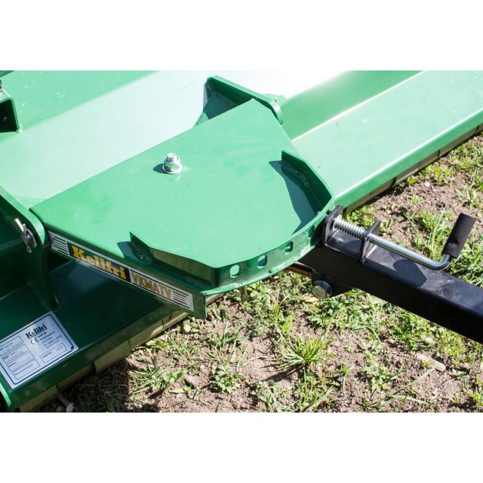 ATV flail mower, with flap and electrical start-up, 1.5 m, 18 hp