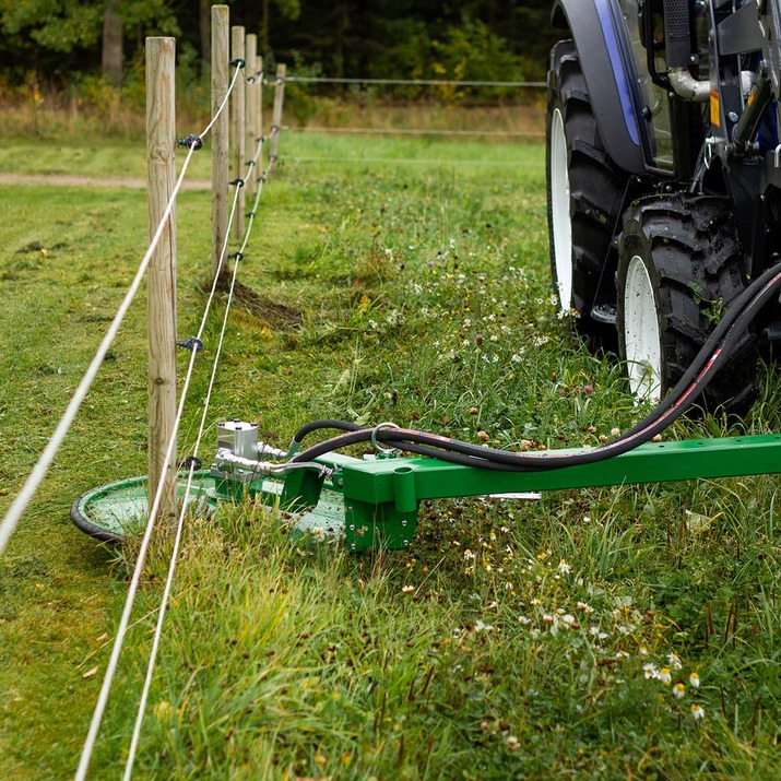 Strimmer, front mounted, with attachment to fit Trima