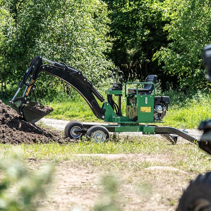 ATV Backhoe Digger 360 