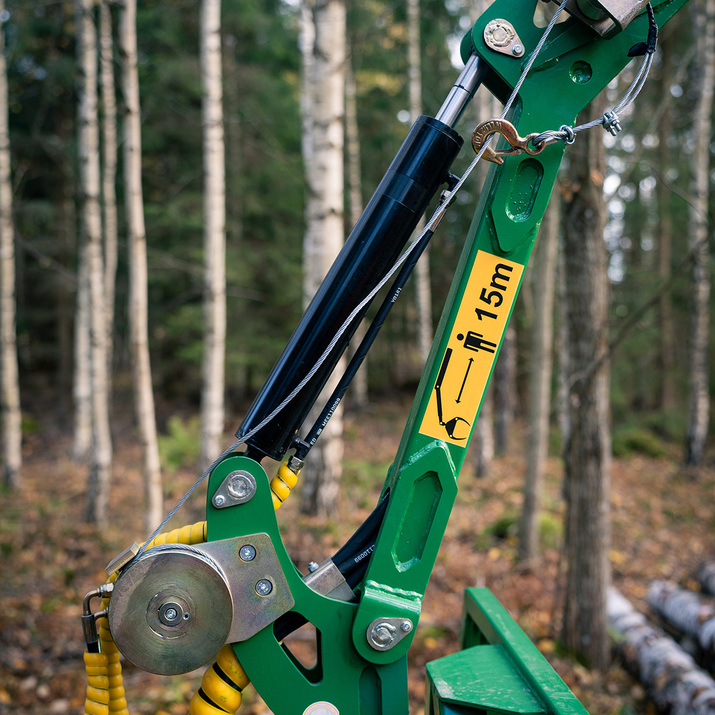 Forestry trailer ATV FT36-2T