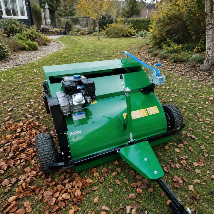 ATV grass and leaf collectors