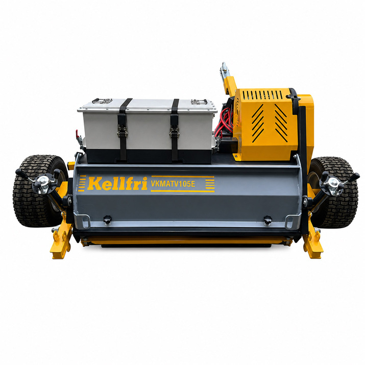 Electric ATV flail mower