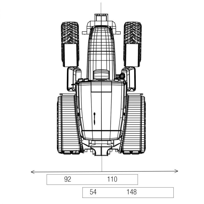 Flail mower X 1,85 m