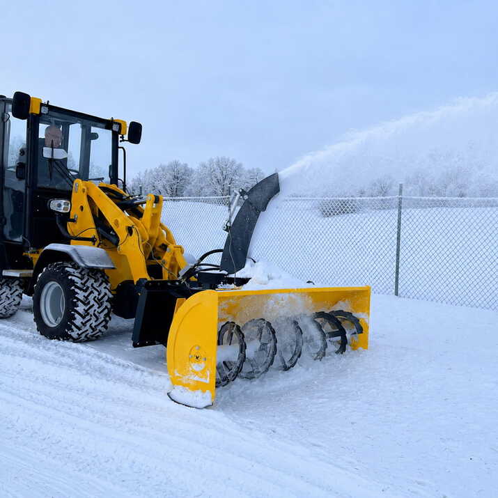 Snow blower hydraulic 1.5 m, bolted Trima attachment