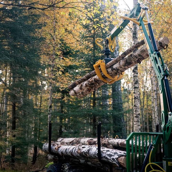 Forestry trailer ATV FT36-2T