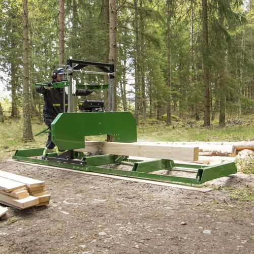 Sawmill, petrol-powered