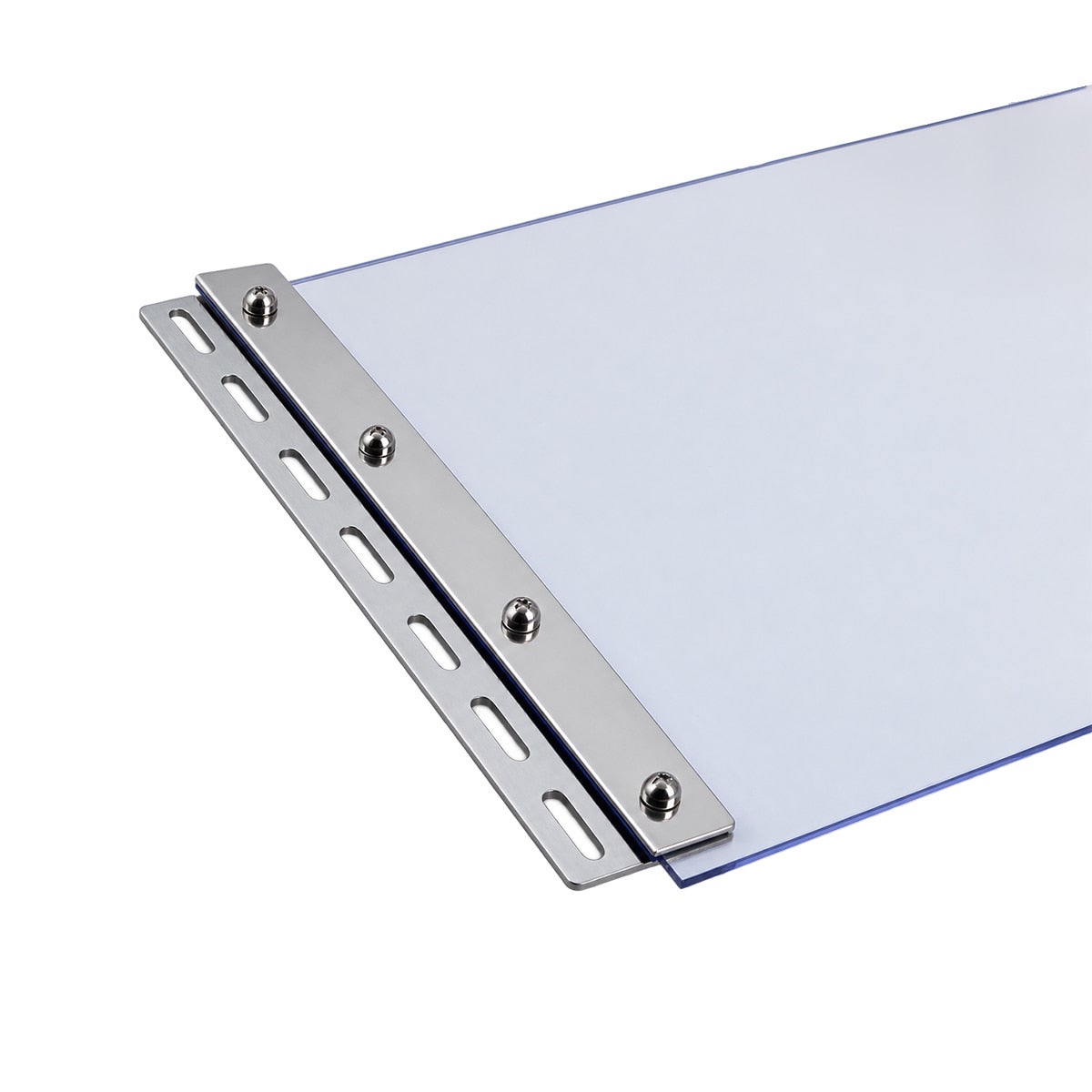 Mounting bracket for PVC strip curtain 200 mm