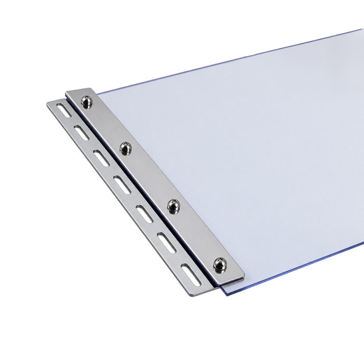Mounting bracket for PVC strip curtain 200 mm