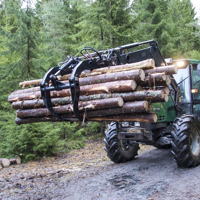 Timber grapple for frontloaders, Euro