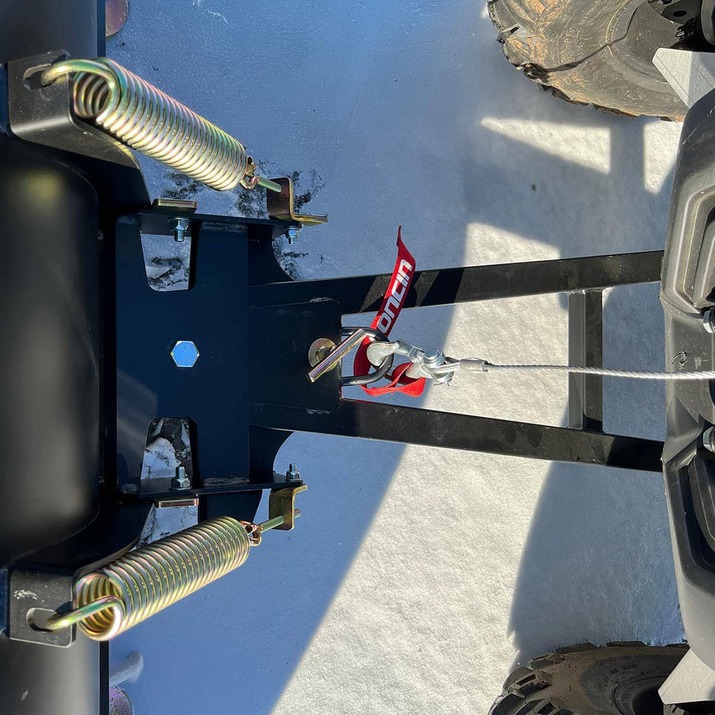 Snow blade ATV