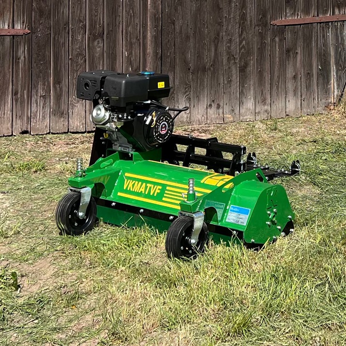 ATV flail mower, front mounted