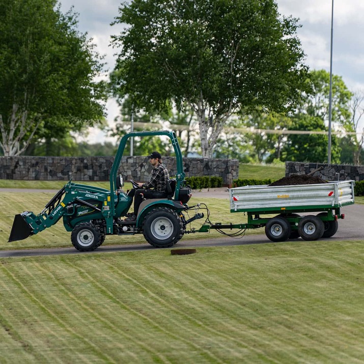 Tipping trailer, 2.5 tonnes, galvanized