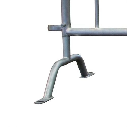 Y-foot for riot barrier 2.9 m in aluminium