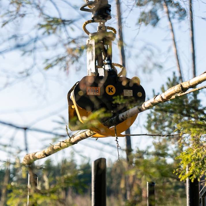 Wood chopper grapple 150