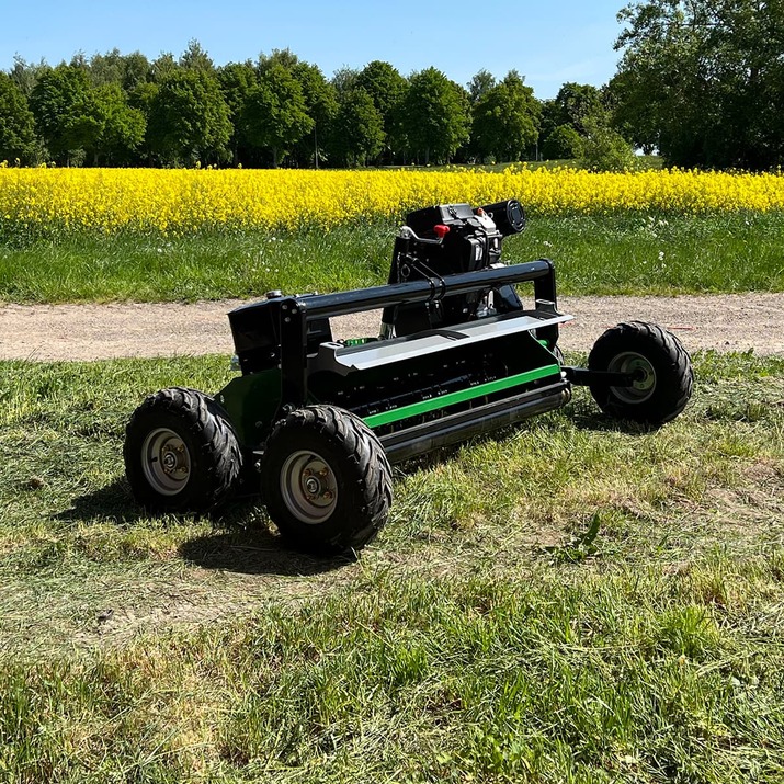 ATV flail mower XL with flap, 1,5 m, 25 hp