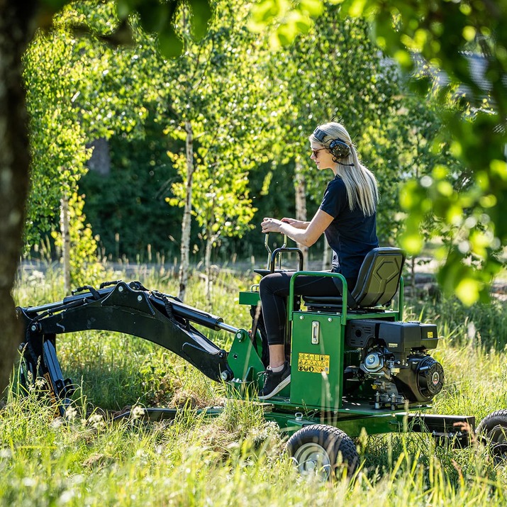 ATV Backhoe Digger 360 