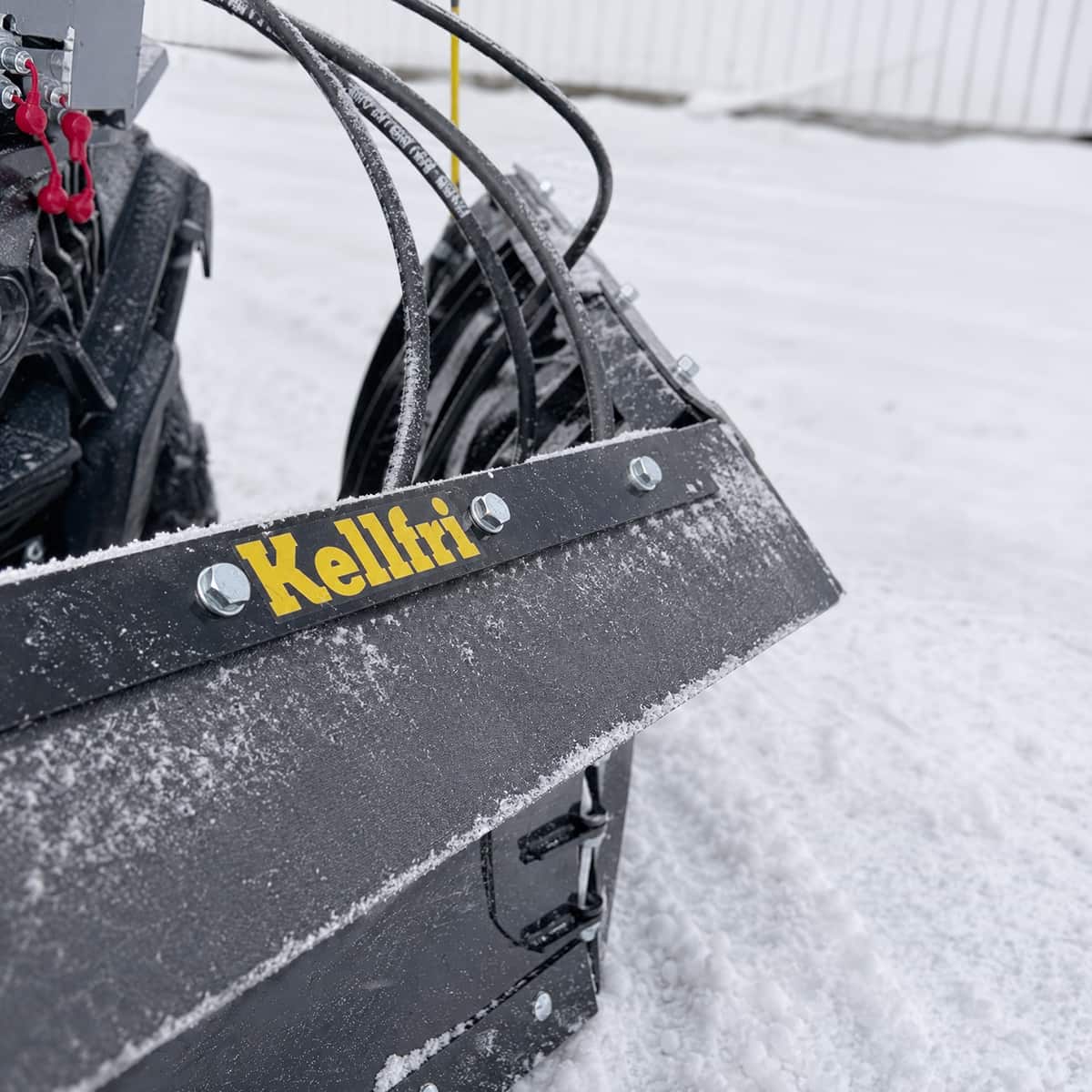V-plough for ATV 150 cm with hydraulic power unit and cylinder