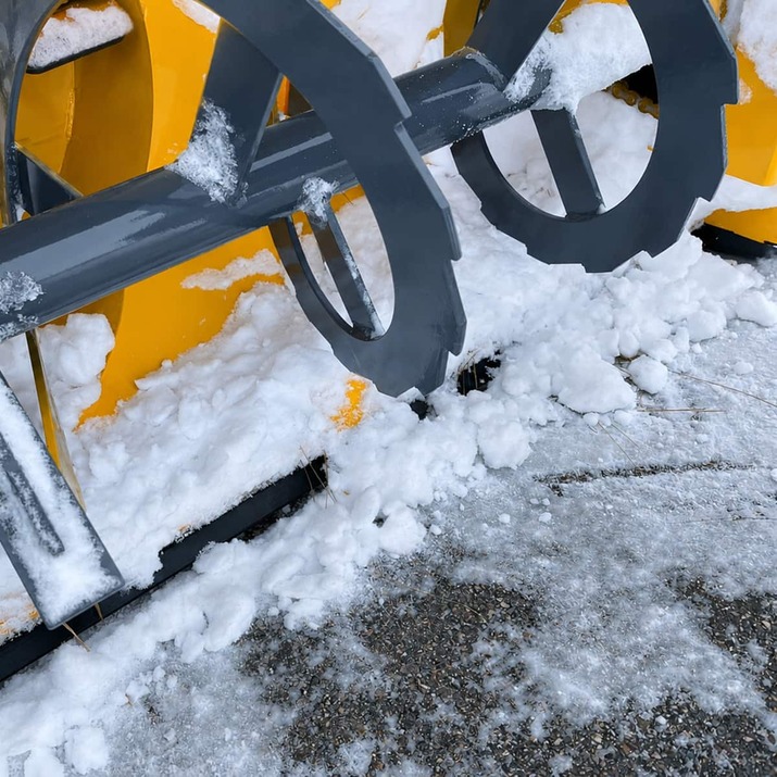 Snow blower hydraulic 1.5 m, bolted Trima attachment