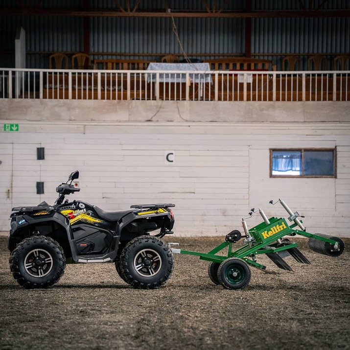 Arena harrow ATV