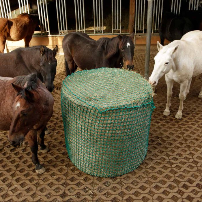 Netting for round bales, SlowFeeder, 180 x 180 cm