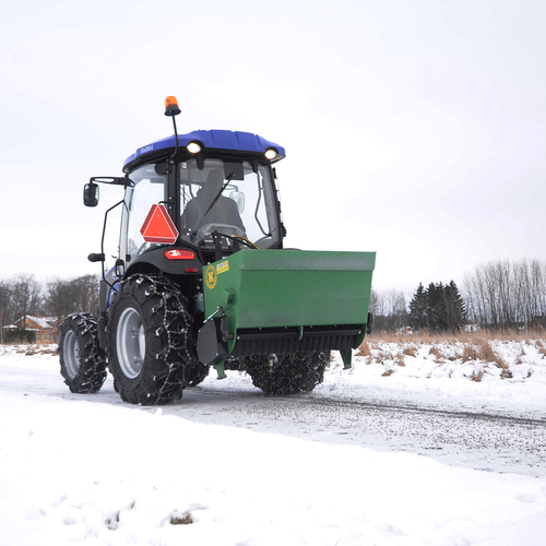 Gritter, 1.1 m incl. cylinder and hose