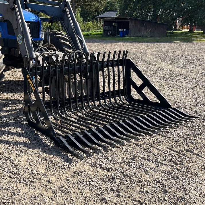 Stone sorting fork 2.0 m, bolted Three-point attachment