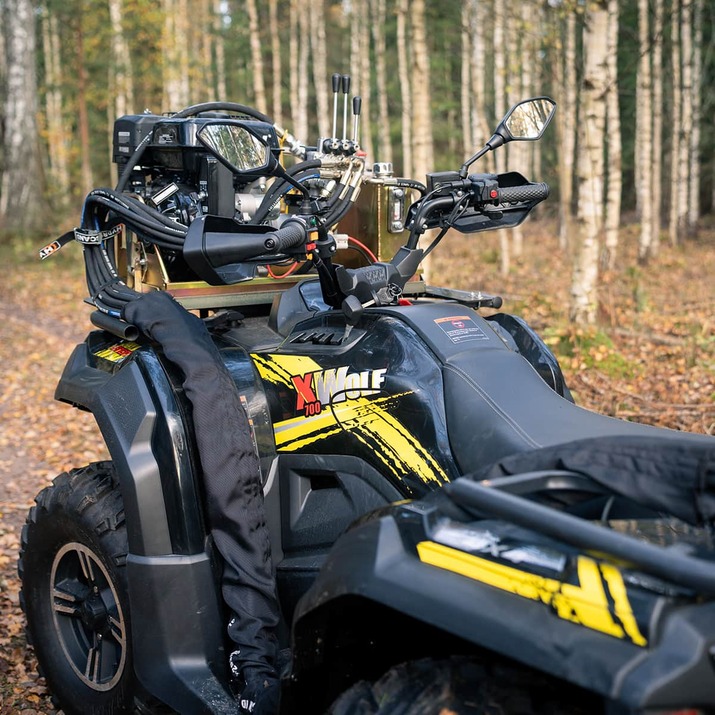 Forestry trailer ATV FT36D-2T