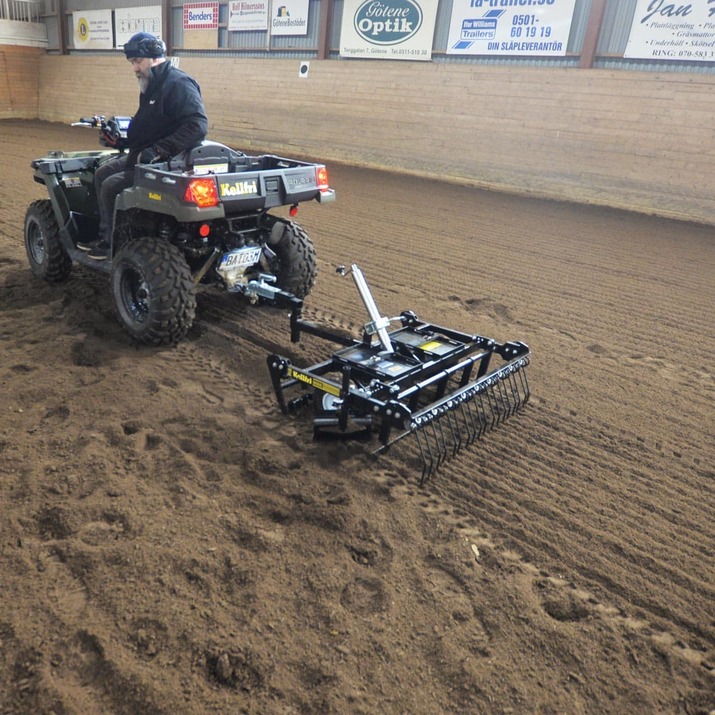 Side scraper for Yard harrow ATV GH2UG