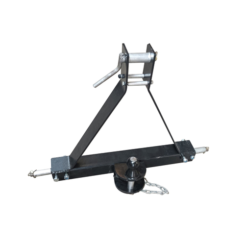 A-frame with tow bar ball, 3-point Combi, Cat 1 & 2 