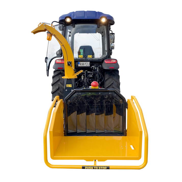 Chipper 150, with antistress hydraulic infeed