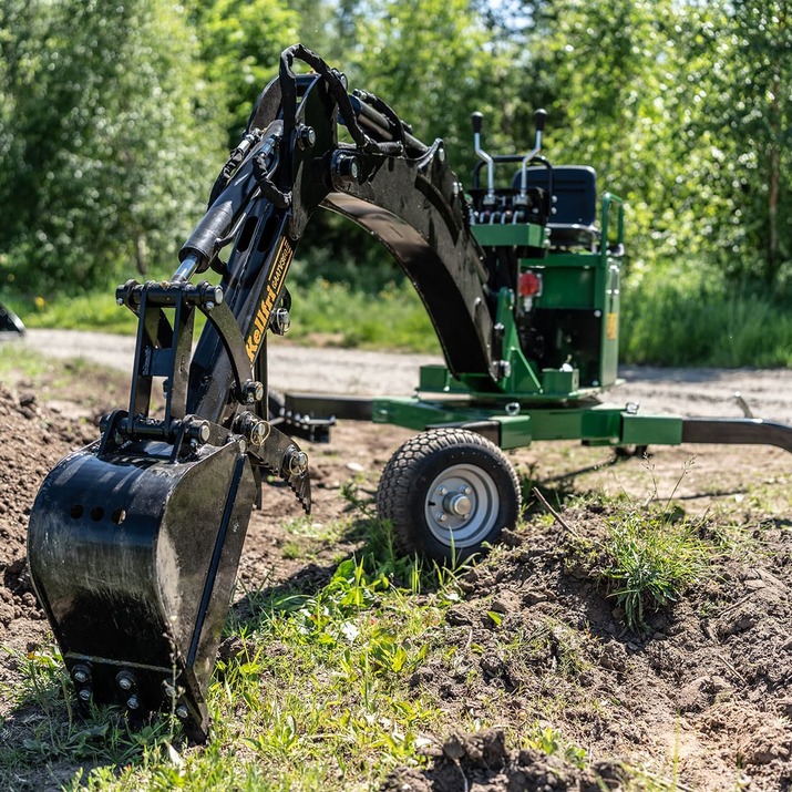 ATV Backhoe Digger 360 