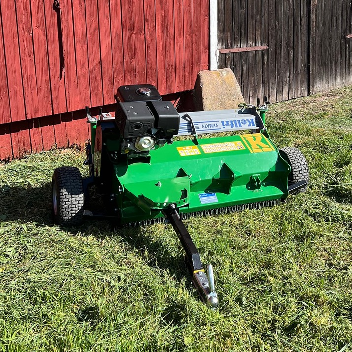 ATV flail mower with flap, 1.2 m, 15 hp