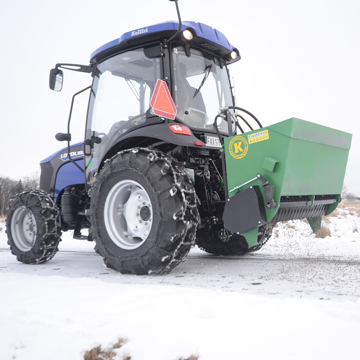 Gritter, 1.3 m incl. cylinder and hose