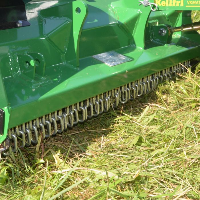 ATV flail mower, with flap and electrical start-up, 1.5 m, 18 hp
