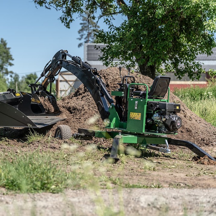 ATV Backhoe Digger 360 