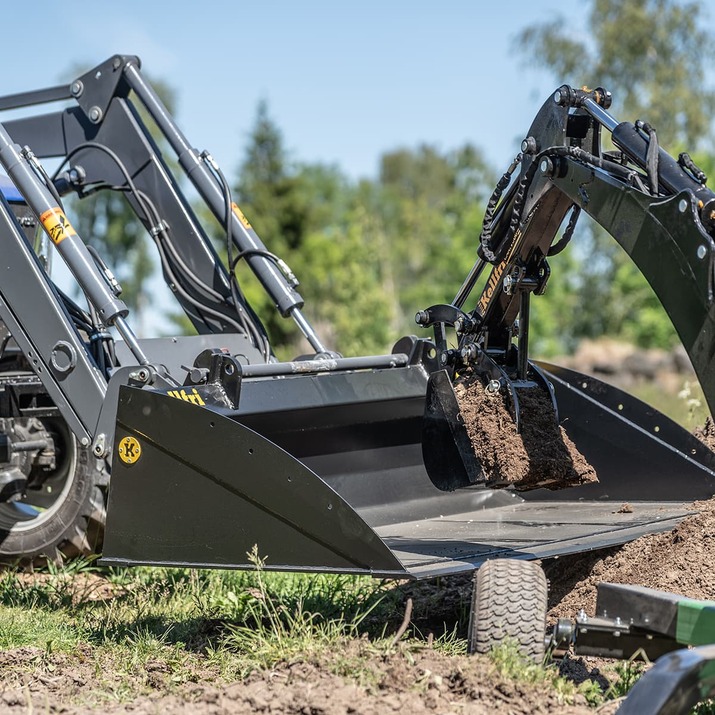 ATV Backhoe Digger 360 