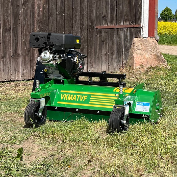 ATV flail mower, front mounted