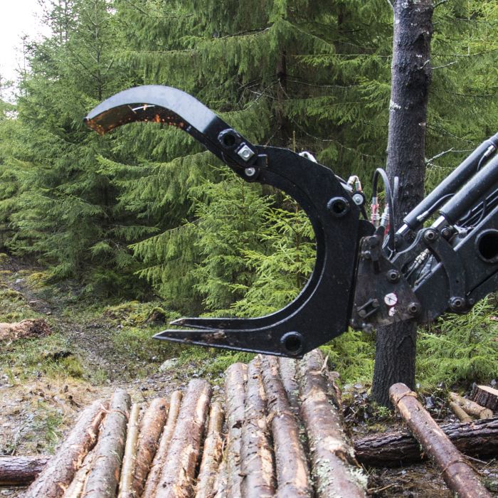 Timber grapple for frontloaders, Euro